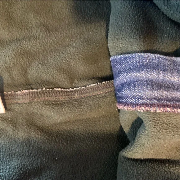 LL Bean‎ Fleece Lined Relaxed Fit Men's Blue Jeans Straight Leg 40x30” Preowned - Picture 6 of 8